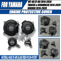 Motorcycles Engine Cover Protection Case For YAMAHA MT09 FZ09 TRACER&amp;SCRAMBLE 2014-2020 SXR900 2015-2020 Tracer 900/900 GT 2018