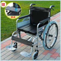 老人代步輪椅折疊輕便小殘疾便攜帶坐便器多功能老年人家用亞馬遜