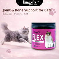 Fampets Cat Hip & Joint Support Powder - Glucosamine & Chondroitin (200G)