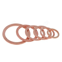 1pcs M92 flat washer copper T2 gasket ring thin washers gaskets cushion gap 1.5mm thickness 79mm-120mm OD