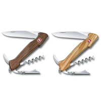 【VICTORINOX 瑞士維氏】Wine Master Wood 瑞士刀/130mm/6用/附刀套(0.9701.63/0.9701.64)