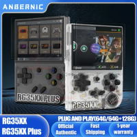 ANBERNIC RG35XX/RG35XX PLUS Handheld Game Player 3.5″ IPS 640*480 Screen Portable Video Game Player Christmas Gifts 5000+ Games