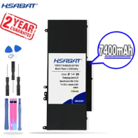 New Arrival [ HSABAT ] 7400mAh Laptop Battery for DELL Latitude E5450 E5470 E5550 E5570 8V5GX R9XM9 WYJC2 1KY05 G5M10
