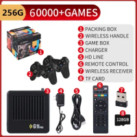 G11 Pro Video Game Box Console Dual System TV Box Game Console 64G/128G/256G 4K Output Built in 6000