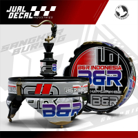 Stiker Sangkar BNR Decal Tebok Burung Lovebird Pleci Helopet