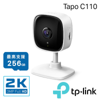 TP-Link Tapo C110 高解析度 家庭安全防護 WiFi 無線智慧網路攝影機
