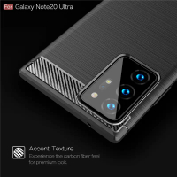 Sarung Sarung Samsung Galaxy Note 20 Ultra, Sarung Lembut TPU Kalis Kejutan, Untuk Samsung Note 20 U