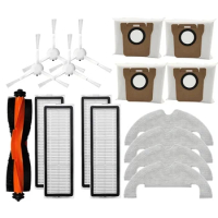 For Xiaomi Robot Vacuum X10 Robotic Vacuum Cleaner Hepa Filter Mop Cloth Rags Dust Bags Replacement Accessories