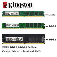 DDR2 RAM 2GB 800 DDR3 4GB 8GB 1333 1600 PC3-10600 Memory Compatible DDR4 For AMD Intel Desktop PC Memoria ram ddr4 32GB 16GB
