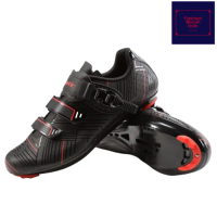 Sepatu sepeda roadbike cleat santic original pria wanita ukuran 39 40 41 42 43 44 45 46 gaya kunci p