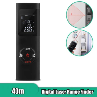 40m Portable Mini Telemetre Laser Rangefinder Diastimeter Digital Laser Range Finder Rechargeable Laser Distance Meter