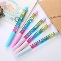 PULPEN GEL GLITTER POLOS LUCU IMUT / BOLPEN GEL KARAKTER