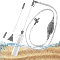 A Boutique  Large Fish Tank Aquarium Siphon Vacuum Gravel/Sand Washing and Water Change Cleaning Too