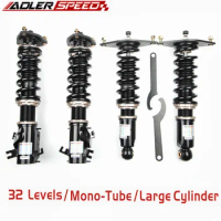 ADLERSPEED 32 Level Adjustable Mono Tube Shocks Coilover Fit Sentra B15 00-06