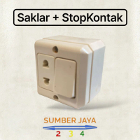 Saklar Engkel Stop Kontak Broco Outbow Tempel Saklar Stop Kontak Tanam