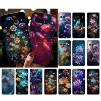 Flower Art Phone Case For Google Pixel 8 7 Pro 7A 7 6A 6 Pro 5A 4A 3A Pixel 4 XL Pixel 5 6 4 3 3A XL