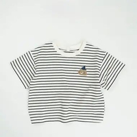 1-5thn | Tshirt Kaos Korea Basic Lengan Pendek Anak laki-laki Pakaian Bayi KQHZ catalog KBC 4-5 tahu