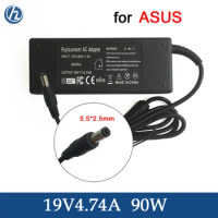 19V 4.74A 90W 5.5*2.5mm Laptop Charger Power For ASUS Toshiba/Lenovo Ac Adapter A46C X43B A8J K52 U1 U3 S5 W3 W7 Z3 Notebook