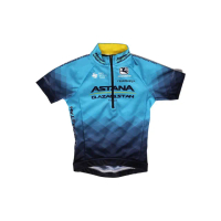 【Giordana】Astana Qazaqstan 2023 車隊版 孩童車衣(B6GD-AQK-BL012N)