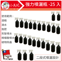 【小美紀】強力 噴瓶 酒精瓶20B-25入裝(500ml噴水瓶 澆水瓶 高壓噴瓶 按壓噴霧瓶 酒精噴霧瓶 肥料瓶 肥料)