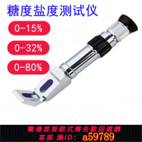 【台灣公司 可打統編】豪創WYT型全銅手持式糖度計測糖儀切削液折光儀0-80糖量計濃度計