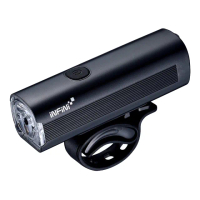 【INFINI】I-290P 400流明 白光USB充 電式前燈(黑色)