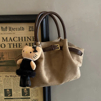 Beg Selempang Serba Guna Tote Kecil untuk Wanita Musim Gugur dan Musim Sejuk 2025 Handbags Bags puff