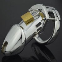 CB6000 Long Cock Cage BDSM Slave Gay Male Chasity Device Cock Lock Bird Bondage Penis Ring Chastity Cage Sex Toys For Men Cbt