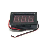 5pcs/lot 0.56 inch DC4.5V-30V Voltmeter Red LED Display Digital Volt Meter Meter 1 order