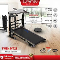 TWEN MT31 MT38 Treadmill Tanpa Listrik Treadmill Manual Treadmill Multifungsi Treadmill Lipat Alat O