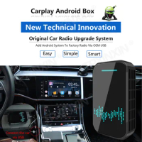 IPS Radio Carplay Android Auto Audio For Audi A3 2018 2019 2020 2021 Apple Wireless Box Car Video Multimedia Player Mirror Link