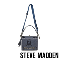 STEVE MADDEN-BKROME-X 印花方型相機包-深藍色