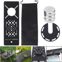 Camping IGT Table Board Camping Equipment Kitchen Stainless Steel Table Board for SOTO Spider Stove Accessories