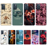 S5 colorful song Soft Silicone Tpu Cover phone Case for OPPO Reno5 Lite/6 5G