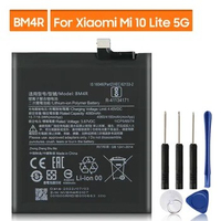 Replacement Battery For Xiaomi Mi 10 Lite 5G Mi10 Lite BM4R Rechargeable Phone Battery 4160mAh