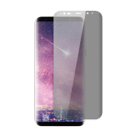 三星 Galaxy S8+ 高清防窺曲面9H玻璃鋼化膜手機保護貼(3入 S8+ 保護貼 S8+鋼化膜)