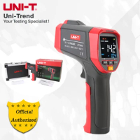 UNI-T UT305S Professional Infrared Thermometer Digital Display Color Screen High Temperature Temperature Gun Boiler Steelmaking