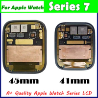 100% Tested OLED For APPLE Watch Series 7 Lcd Touch Screen Display Digitizer Assembly Replace For Watch S7 LCD Display 41mm/45mm