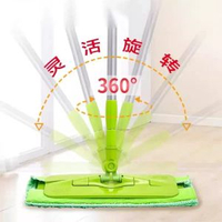 內地直送 - 3M思高平板拖把合宜布拖F5木地板懒人平板拖把家用干湿两用一拖净-F5夹布拖（含2拖布） 均码