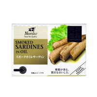Nordic【油漬煙燻沙丁魚罐頭(100g)】