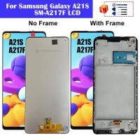 For Samsung Galaxy A21s Screen Replacement A217 LCD with frame Touch Screen Digitizer For Samsung A21s LCD SM-A217F/DS Display