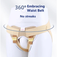 Inguinal Hernia Belt Truss Adult Elderly Hernia Support Brace Sport Pain Relief Recovery Strap with 2 Removable Compression Pads