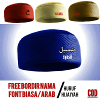 PECI HABASYA DEWASA CUSTOM BORDIR NAMA/ARAB