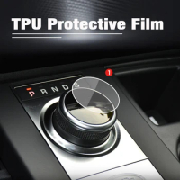 TPU Protective Film Car Engine Start Button Cover Stickers For Nissan Qashqai Tiida Teana Skyline Almera Juke Altima X-trail