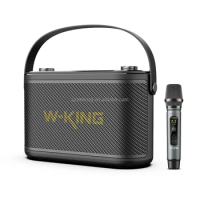 W-KING High Quality portable Bluetooth speaker big size Karaoke wireless H10S 80W output