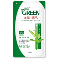 綠的 抗菌沐浴乳補充包 綠茶精油(700ml) [大買家]