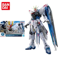 Bandai Gundam Model Kit Anime RG 1/144 ZGMF-X10A FREEDOM GUNDAM VER.GCP(CLEAR COLOR) Action Figures Toys Gifts for Children