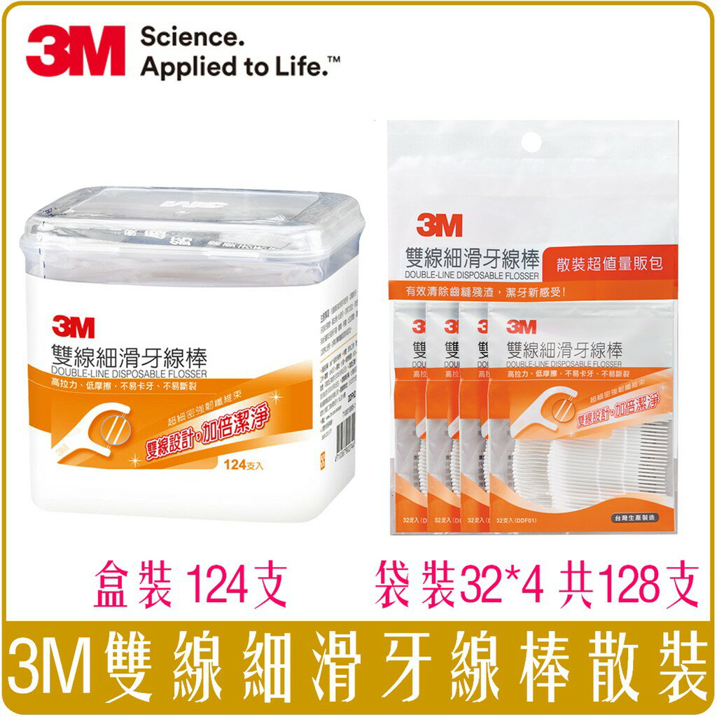 3M 雙線細滑牙線棒-盒裝在影片的價格推薦- 2023年6月| 比價比個夠BigGo