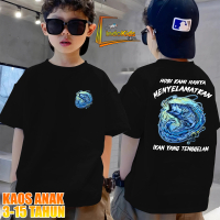 KAOS ANAK HOBBY KAMI HANYA MENYELAMATKAN IKAN YANG TENGGELAM KAOS ANAK KAOS DISTRO