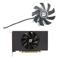 New For POWERCOLOR Radeon RX5600XT ITX 6GB OC Graphics Card Replacement Fan